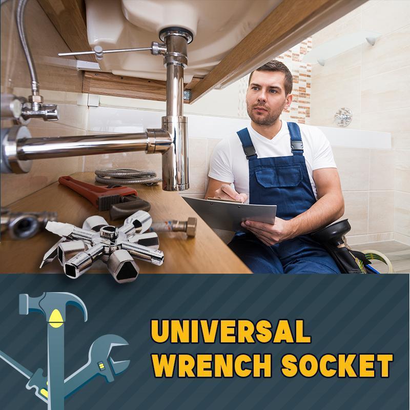 10 In 1 Universal Cross Torque Wrenches - ChubbyChunk