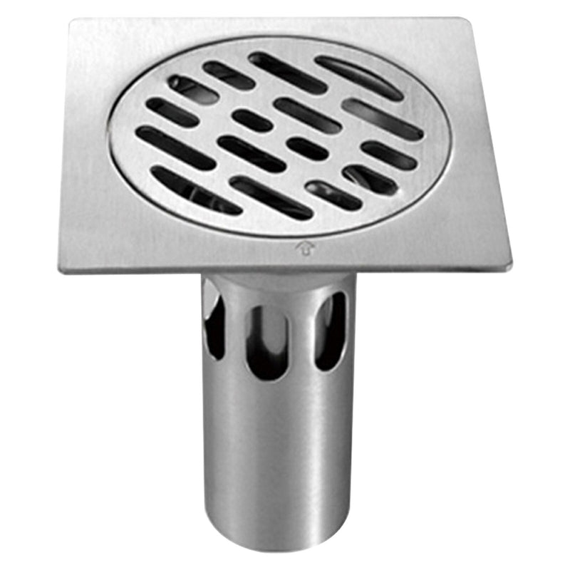 10cm Floor Drain Bathroom Shower Hotel Durable Home Stainless Steel Accessories Water Kitchen Anti-odor Waste Plumbing Cover - ChubbyChunk