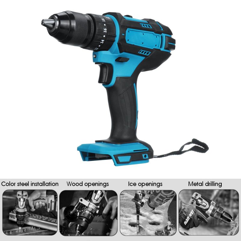 3 in 1 Electric Cordless Impact Drill 18V Electric Screwdriver Drill Power Tool - ChubbyChunk