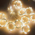 3*1 Meters Curtain Lights 8 mode USB Remote Control Copper Wire Decorative Curtain Lights Fairy Lights LED Lights String Warm White - ChubbyChunk