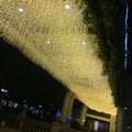 5M 216LEDs LED Curtain Icicle String Lights eith 8 Modes for Party Garden Stage Decor with Plug White light_European regulations - ChubbyChunk