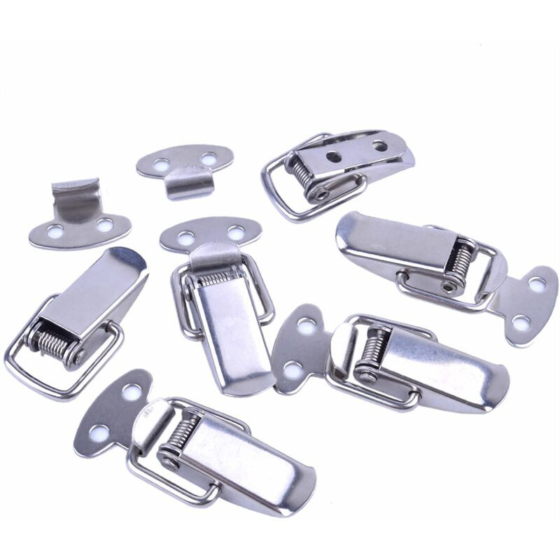 6PCS Toggle Latches Spring Loaded Clamp Clip Case Box Latch Catch Toggle Tension Lock Lever Clasp Closures Crate Lock Snap Lock - ChubbyChunk
