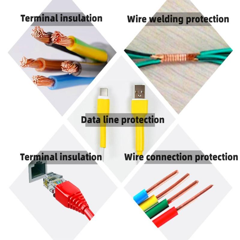Boxed Heat Shrink Tubing 2:1 Electronic DIY Kit wire Connection Tool Accessories Data Line Protection Cable - ChubbyChunk