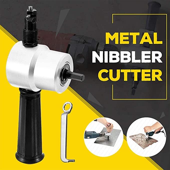 Double Head Sheet Metal Nibbler Cutter Drill Attachment - ChubbyChunk