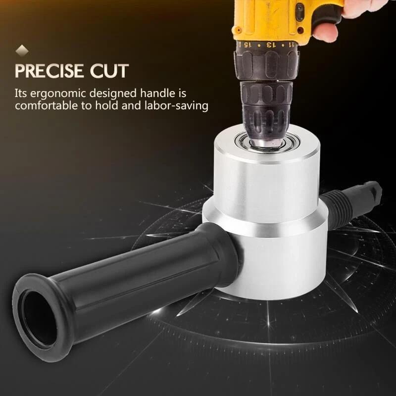 Double Head Sheet Metal Nibbler Cutter Drill Attachment - ChubbyChunk