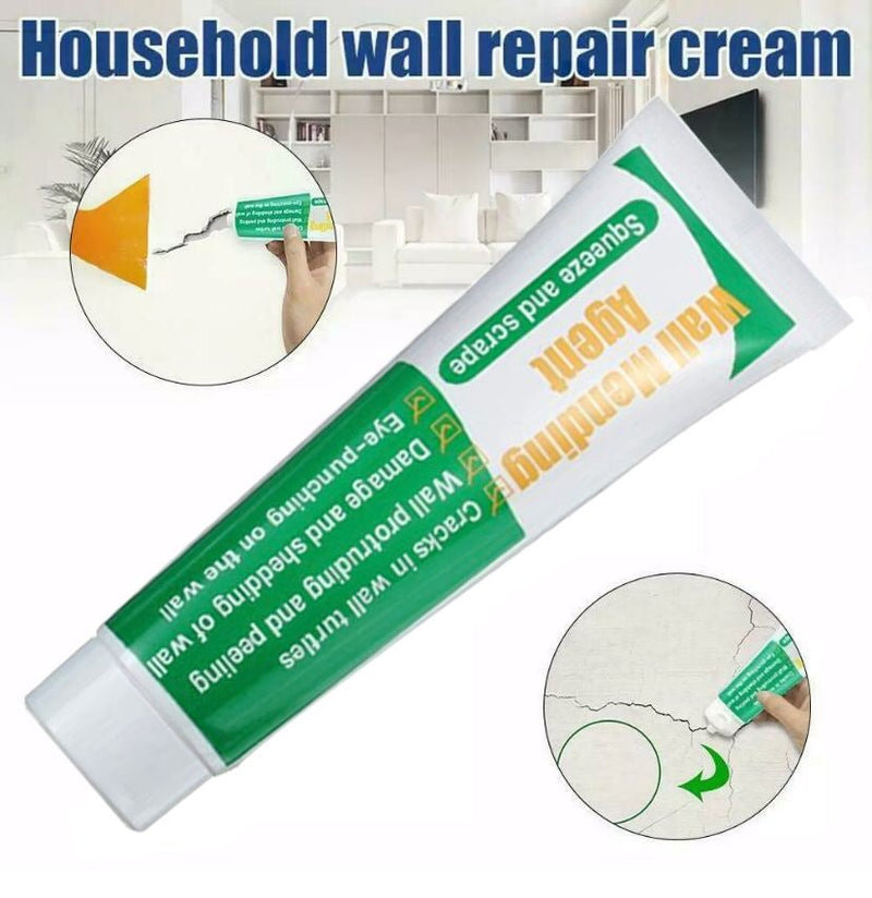 Drywall Repair Kit, Spackle Wall Repair Patch Kit with Scraper, Wall Mending Agent Large Hole Drywall Patch, Plaster Wall Repair - ChubbyChunk