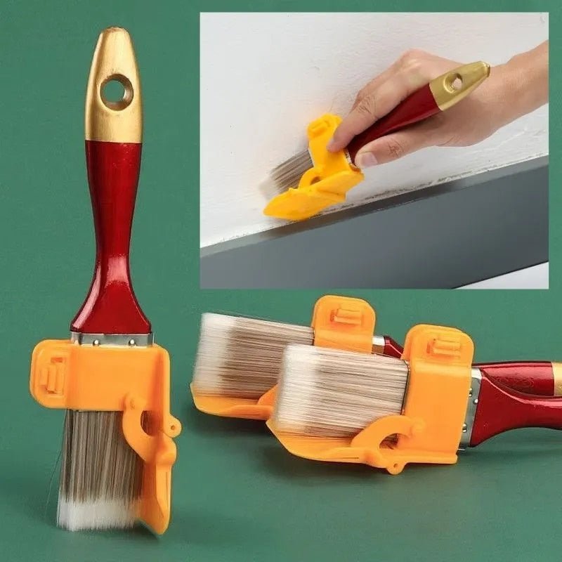 Edger Paint Brush Paint Roller Proffesional Clean Cut Tool Multifunctional Paint Edger Rollers Brush Wall Painting Tool - ChubbyChunk