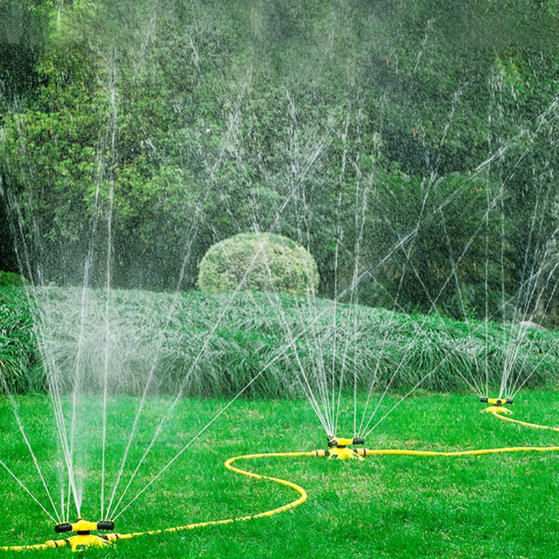 Lawn Water Sprinkler Garden Watering Spray System 360° Irragation Head - ChubbyChunk