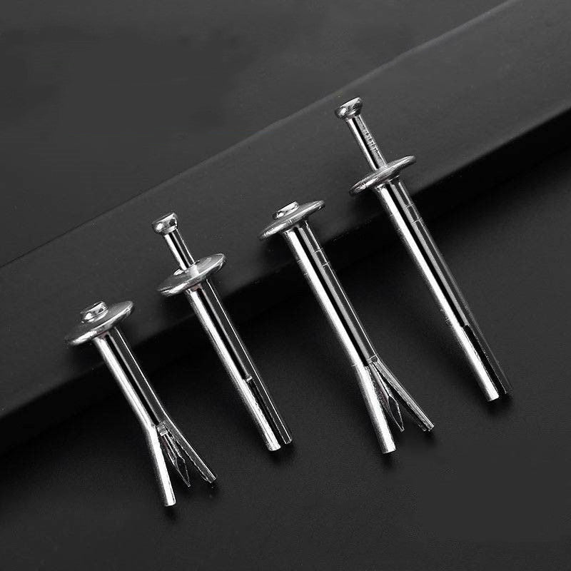 M6 Core Expansion Nail Fast Hollow Wall Anchors Metal Cavity Drive-in Expansion Screws Plasterboard Wall Fastener - ChubbyChunk