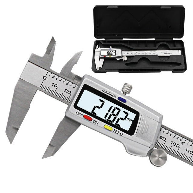 Measuring Tool Stainless Steel Digital Caliper 6 "150mm Messschieber paquimetro measuring instrument Vernier Calipers - ChubbyChunk