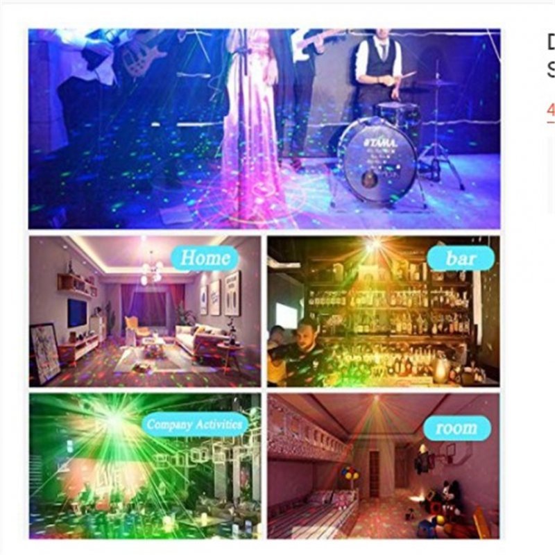 Mp3 Music Disco Magic Ball Lights With Remote Control 9 Colors Led Party Lamp Voice Controlled Rotating Lights For Dance Hall Ktv Bar Stage EU Plug - ChubbyChunk