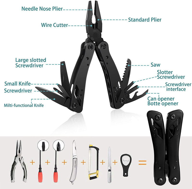 Multi-tool Pocket Knife Pliers - ChubbyChunk