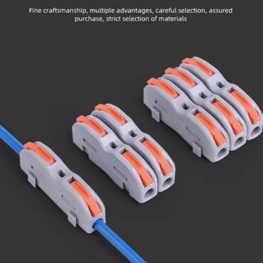 Push-In Terminal Block Wire Connector - ChubbyChunk