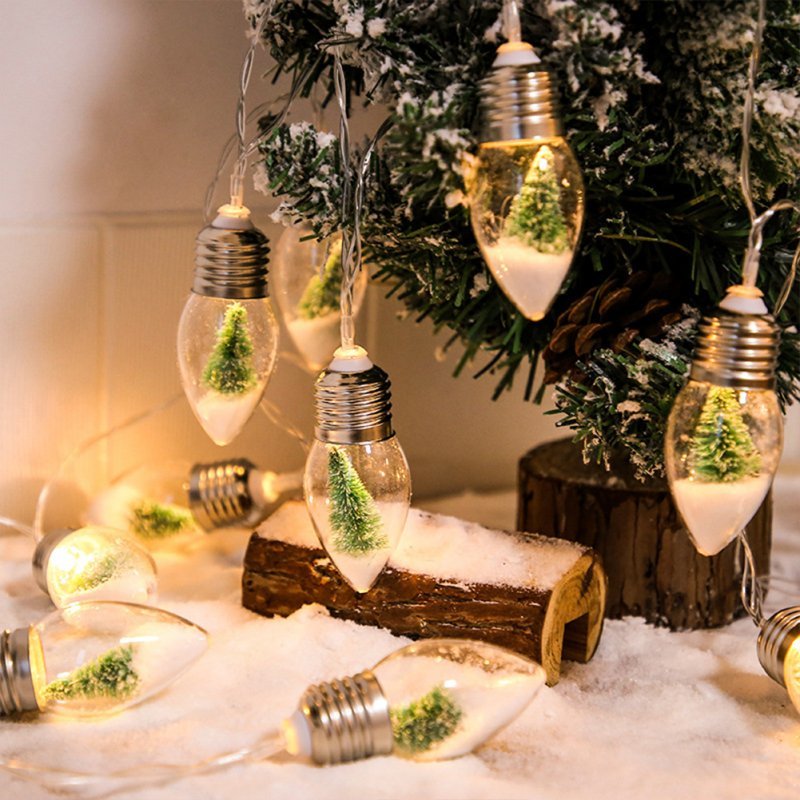 String Light Ed Wishing Bottle Christmas Tree Decoration Ip54 Light String - ChubbyChunk