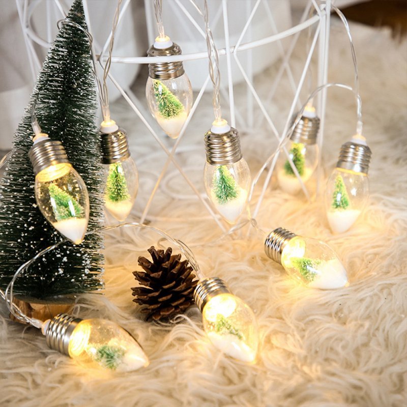 String Light Ed Wishing Bottle Christmas Tree Decoration Ip54 Light String - ChubbyChunk