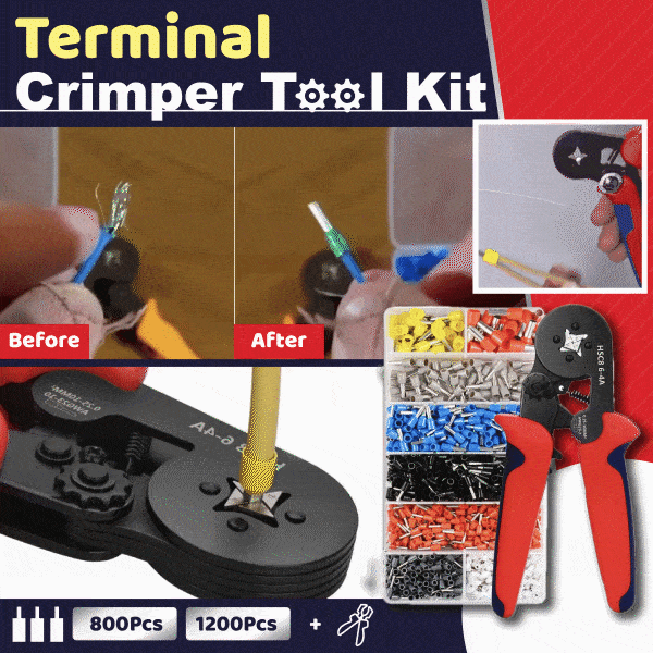 Terminal Crimper Tool Kit - ChubbyChunk