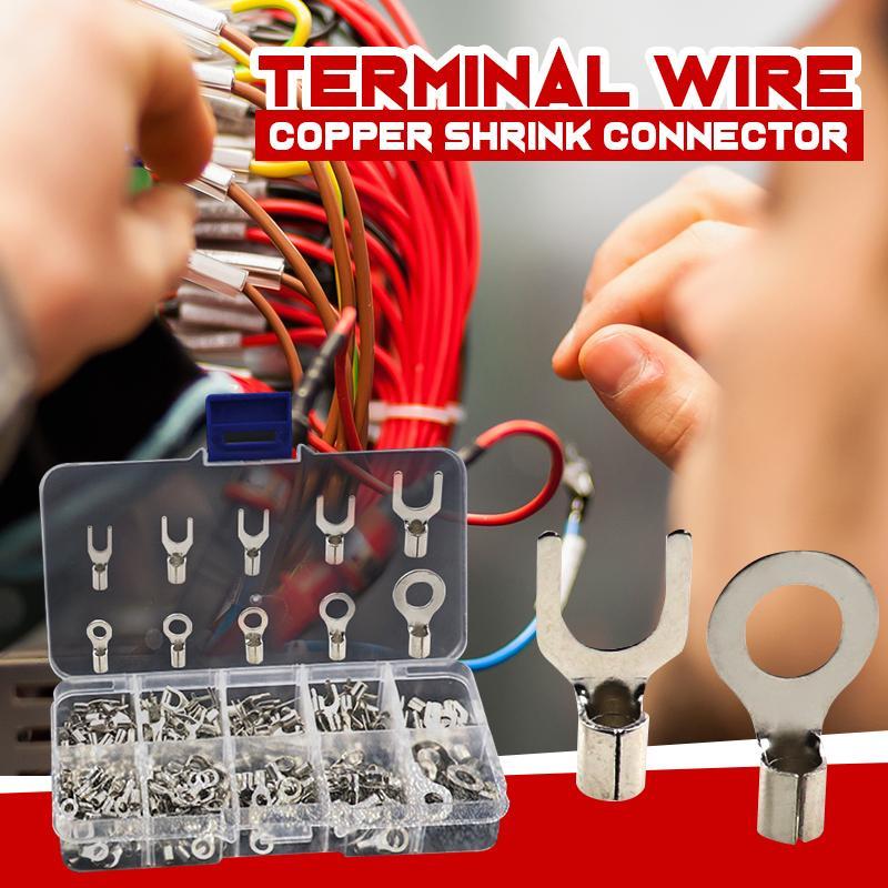 Terminal Wire Copper Shrink Connector-320pcs - ChubbyChunk
