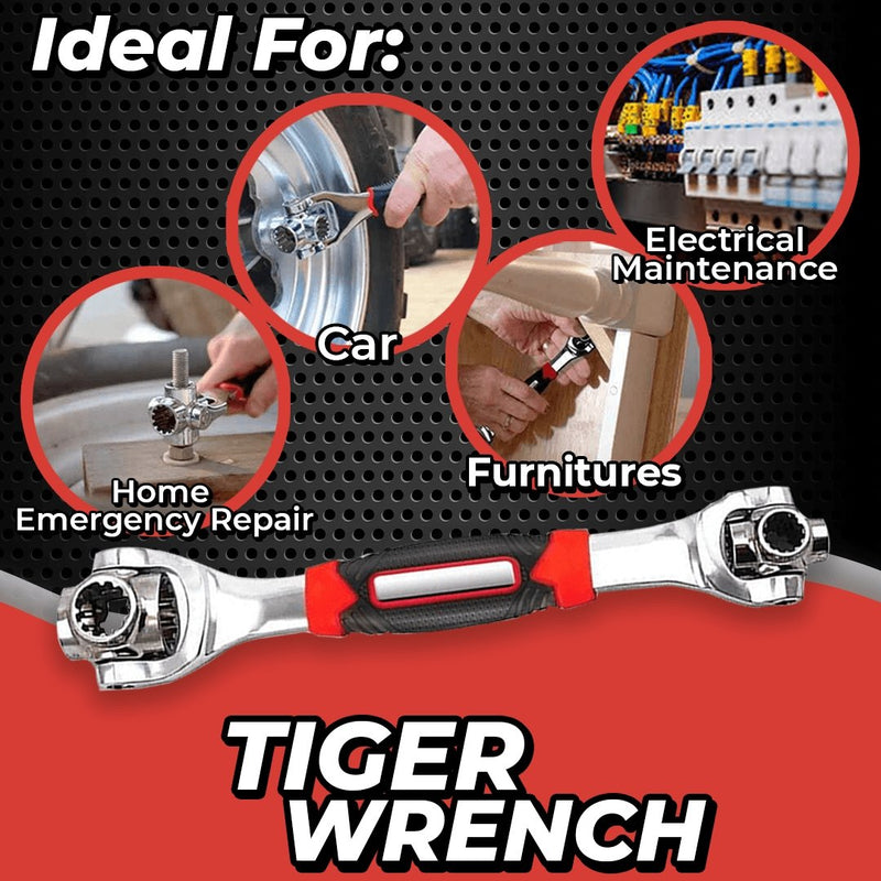 Tiger Wrench - 48 Tools In One Socket - AKskyland