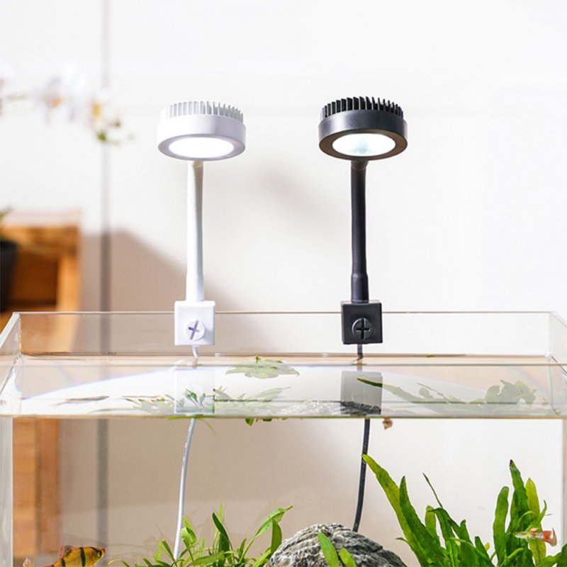 Usb Charging Small Fishbowl Led Light With Separate Power Switch High Brightness Clip-type Mini Water Grass Lamp Aquarium - ChubbyChunk