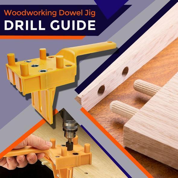 Wood Doweling Hole Drill Guide - ChubbyChunk